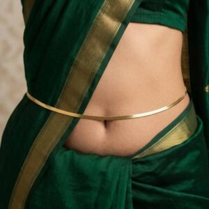 (1 পিস) একটা - Luxury Belly Chain (Gold)