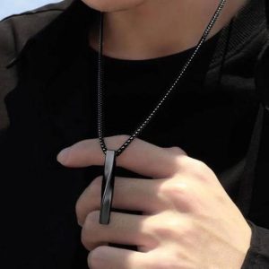 Collier Chain Black